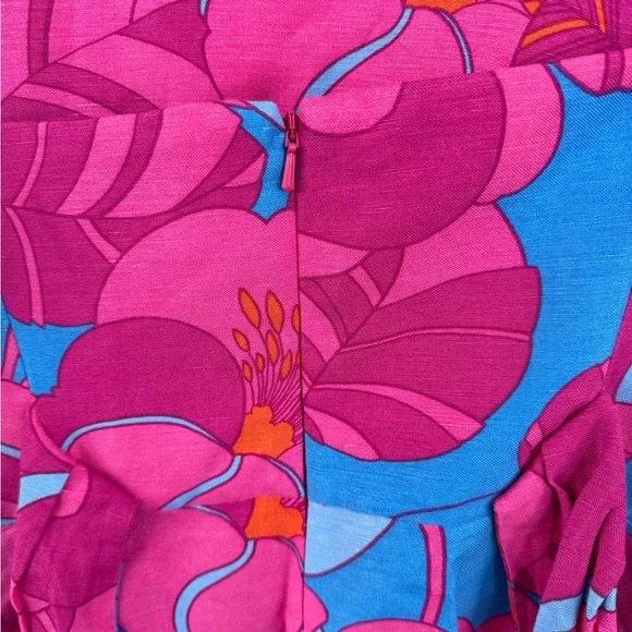 Tuckernuck Pink and Blue Floral Dress - Picture 6 of 9